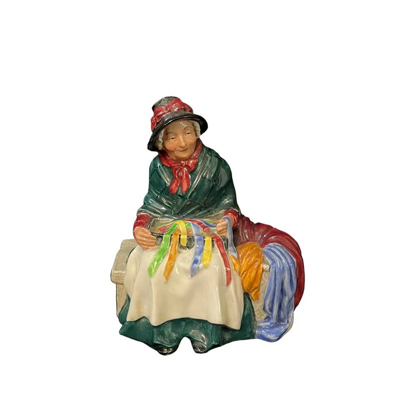 Royal Doulton 'Silks and Ribbons' Porcelain Figurine