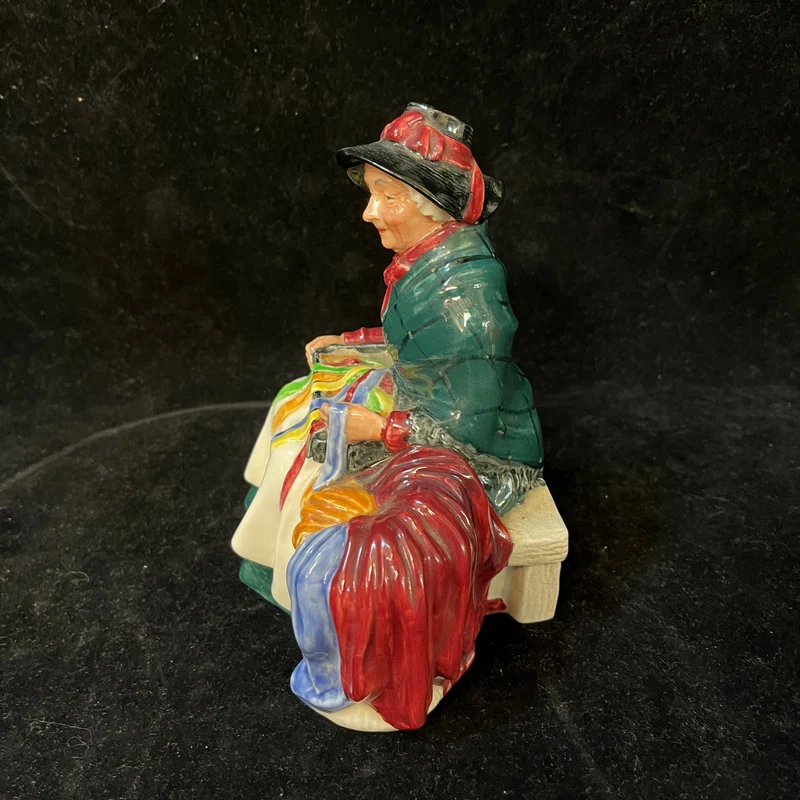 Royal Doulton 'Silks and Ribbons' Porcelain Figurine