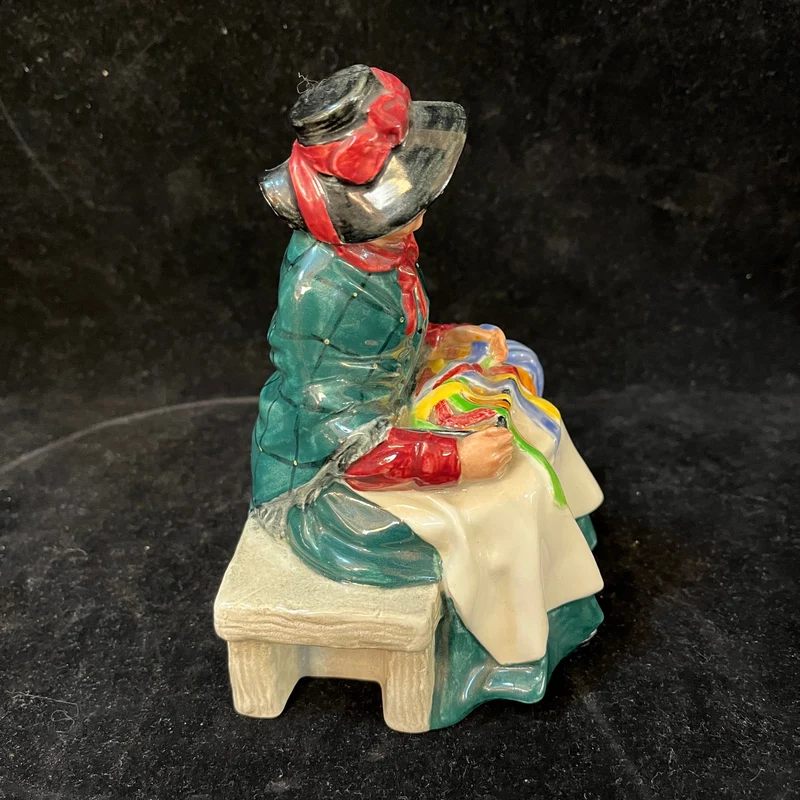 Royal Doulton 'Silks and Ribbons' Porcelain Figurine
