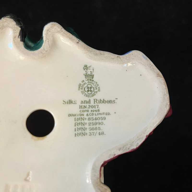 Royal Doulton 'Silks and Ribbons' Porcelain Figurine