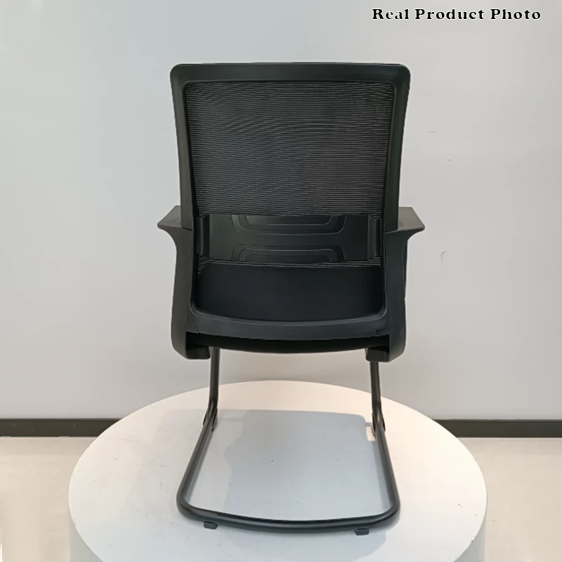 Modern Breathable Executive Office Chair With Ergonomic Mesh Support - Durable Steel Cantilever Frame Desk Chair For Home Office