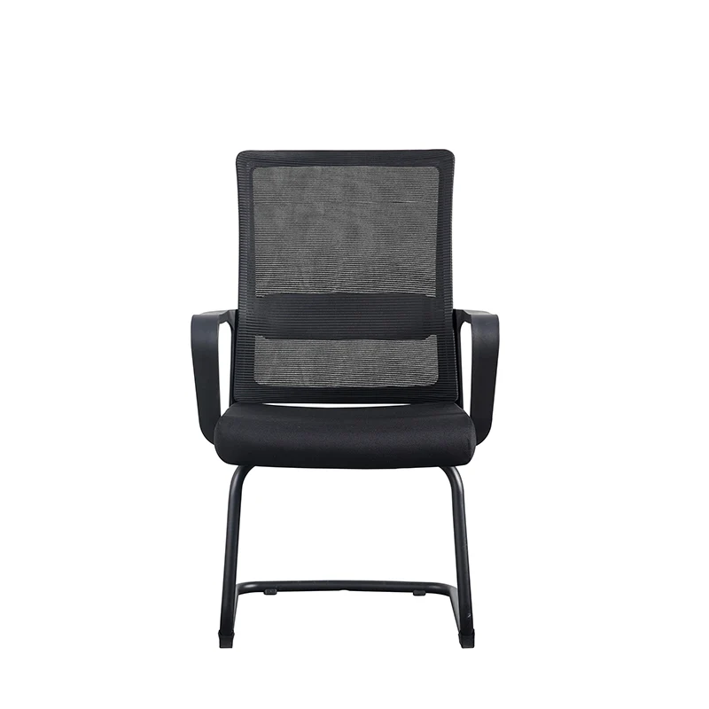 Modern Breathable Executive Office Chair With Ergonomic Mesh Support - Durable Steel Cantilever Frame Desk Chair For Home Office
