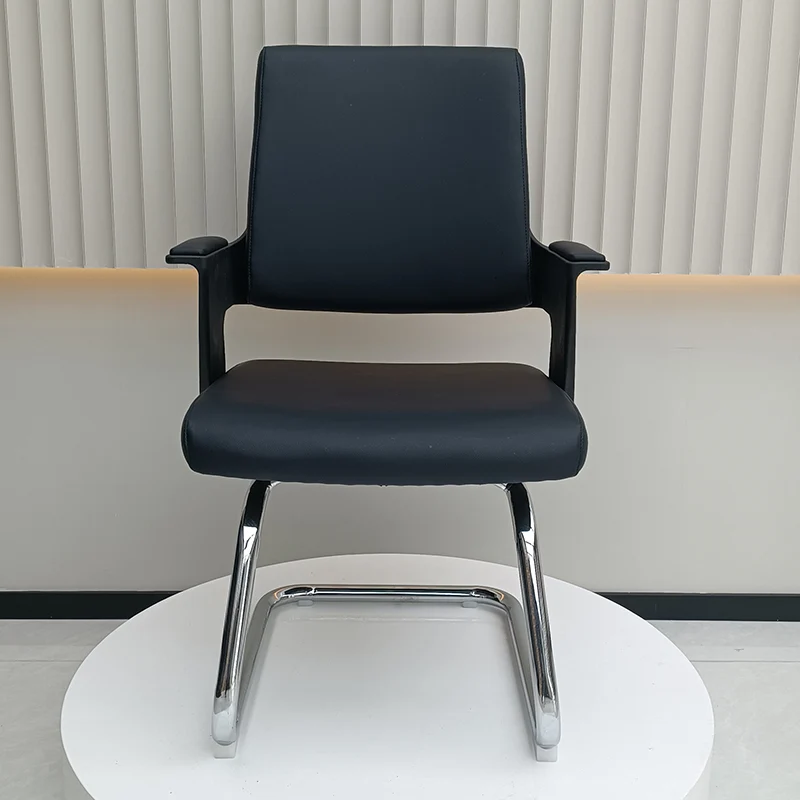 Modern High Back Executive PU Leather Conference Desk Chair - 180° Swivel Return Base Office Chair For Home Office