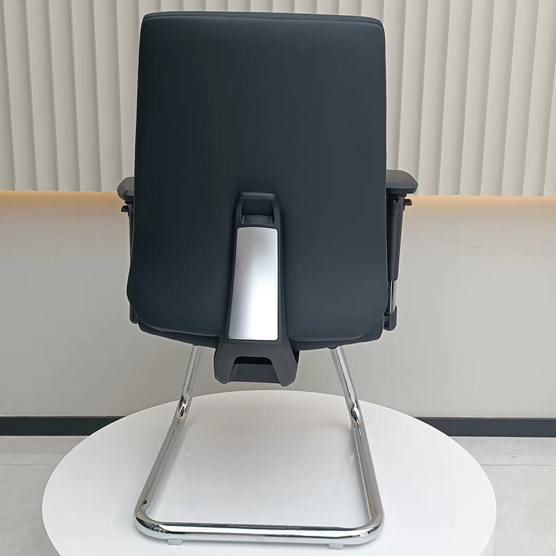 Modern Corporate Executive Desk Chair With 3D Multi-Directional Armrests & PU Leather - High-End Office Reception Chair For Home Office