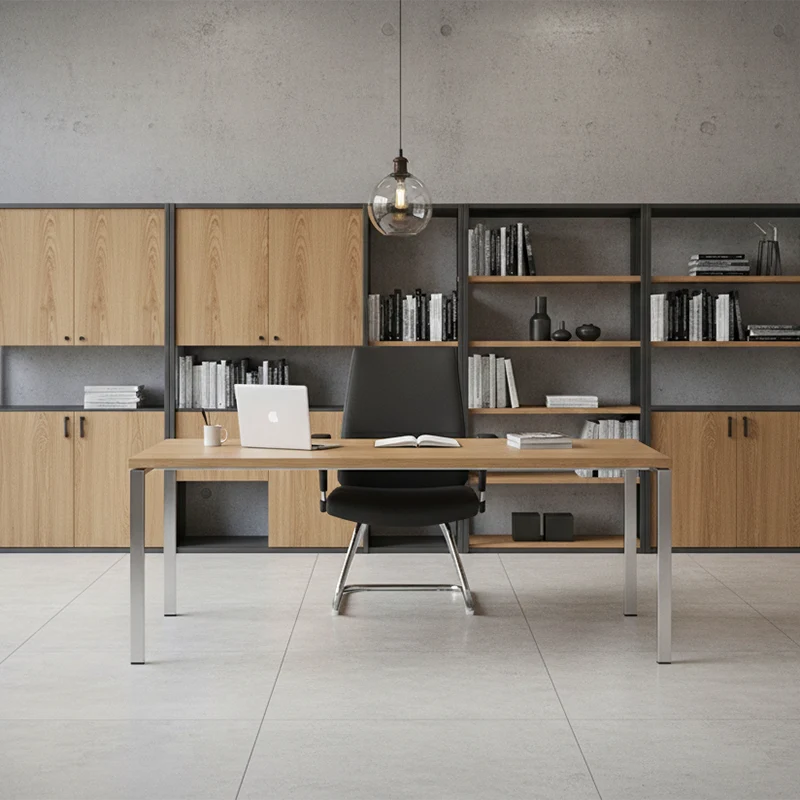 Modern Corporate Executive Desk Chair With 3D Multi-Directional Armrests & PU Leather - High-End Office Reception Chair For Home Office