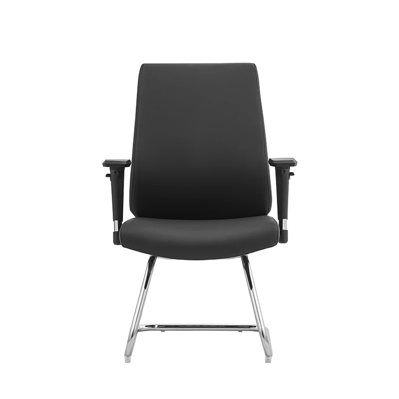 Modern Corporate Executive Desk Chair With 3D Multi-Directional Armrests & PU Leather - High-End Office Reception Chair For Home Office