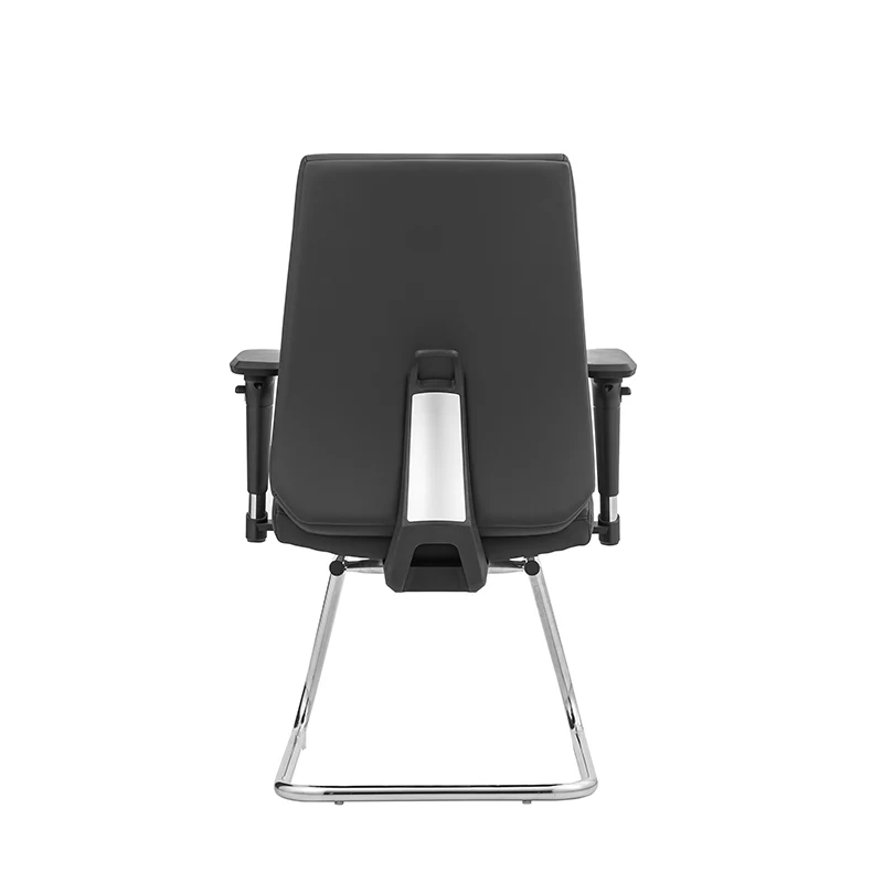 Modern Corporate Executive Desk Chair With 3D Multi-Directional Armrests & PU Leather - High-End Office Reception Chair For Home Office