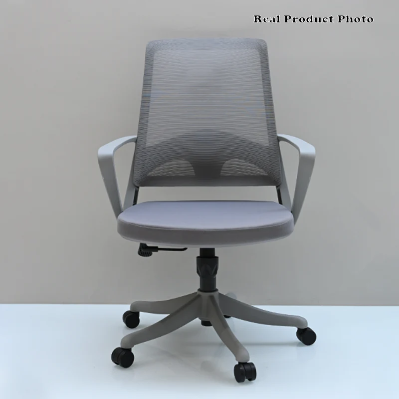 Modern Ergonomic High Density Foam Cushion Breathable Mesh Desk Chair - Rectangular Lumbar Support Mid Back Office Chair For Home Office