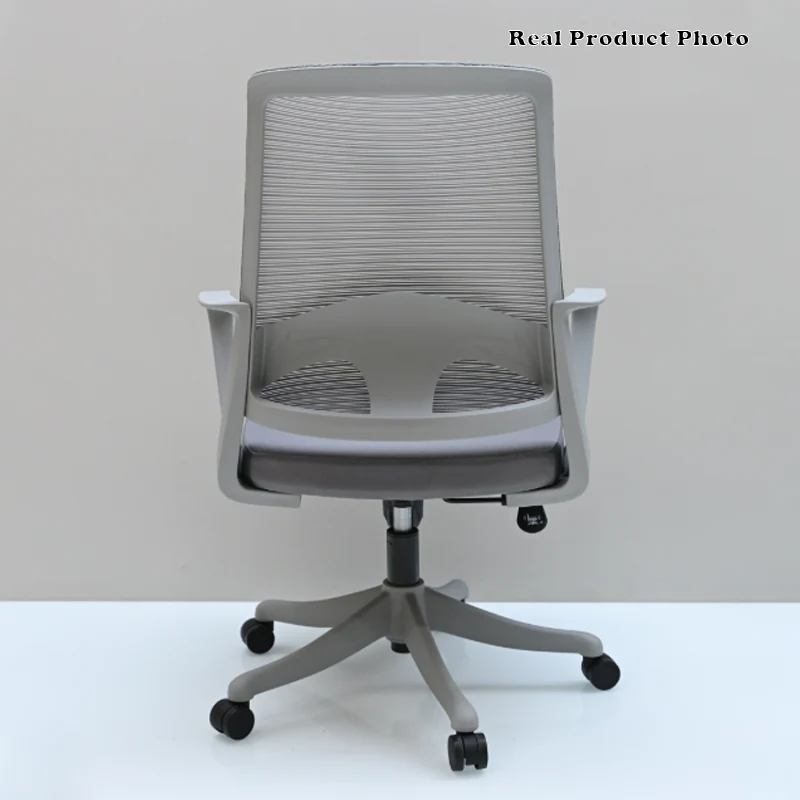 Modern Ergonomic High Density Foam Cushion Breathable Mesh Desk Chair - Rectangular Lumbar Support Mid Back Office Chair For Home Office