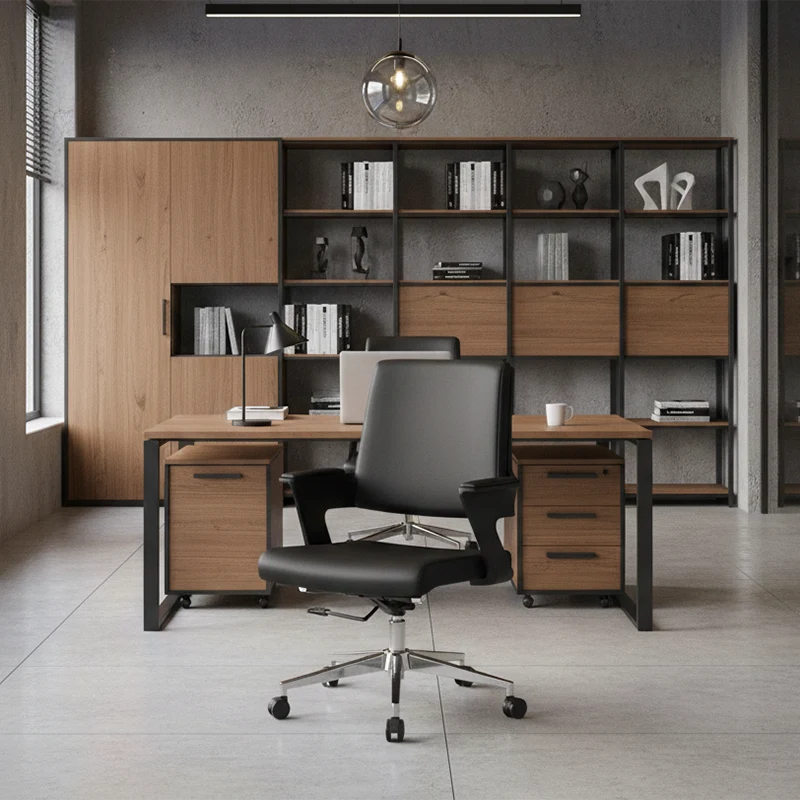 Modern Minimalist Mid-Back Desk Chair: Highly Resilient Comfortable Seat - Ergonomic Office Chair For Home Office