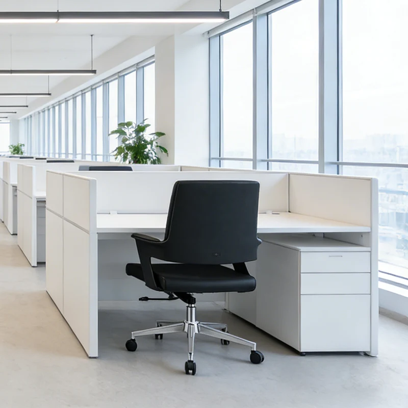Modern Minimalist Mid-Back Desk Chair: Highly Resilient Comfortable Seat - Ergonomic Office Chair For Home Office