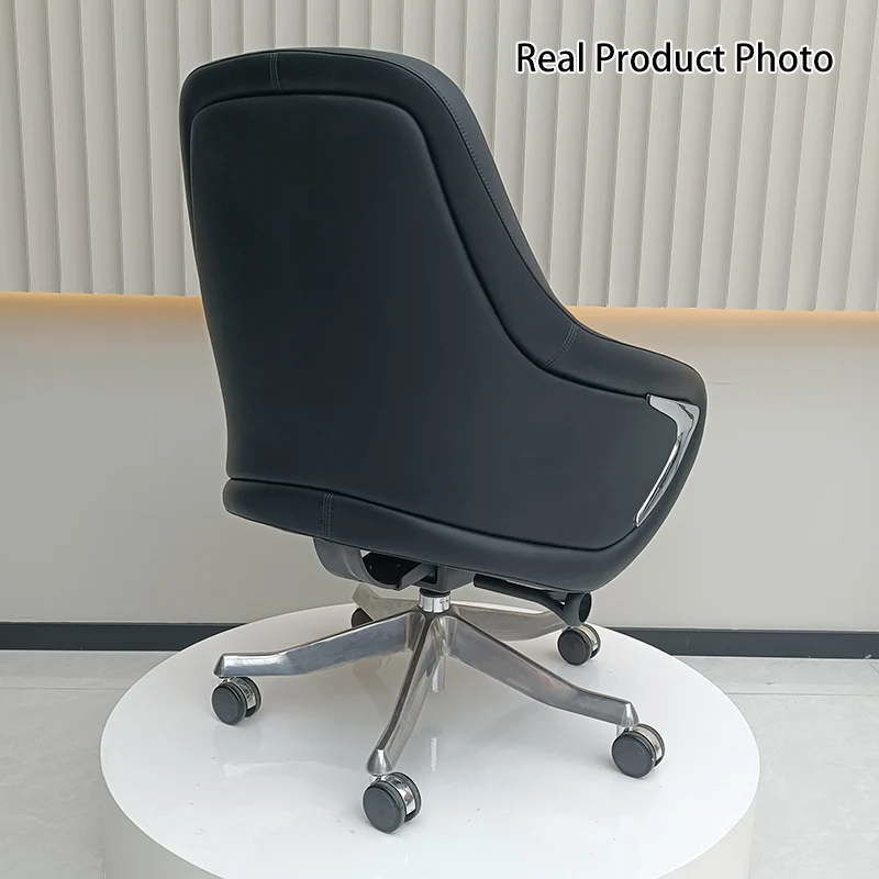 High-End Ergonomic Desk Chair: High-Back Executive Chair - Adjustable Swivel Office Chair For Home Office