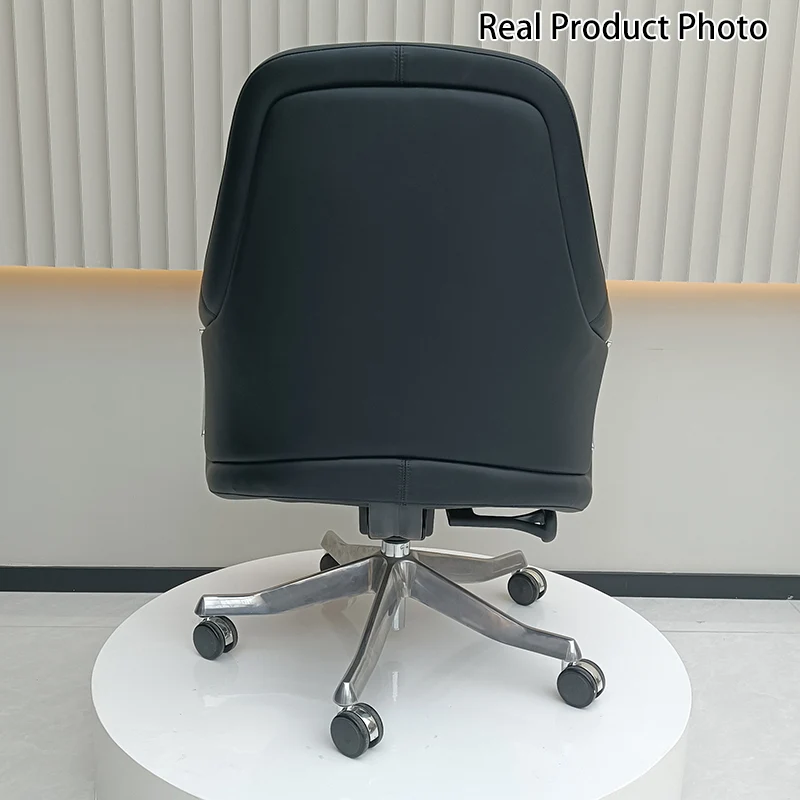 High-End Ergonomic Desk Chair: High-Back Executive Chair - Adjustable Swivel Office Chair For Home Office