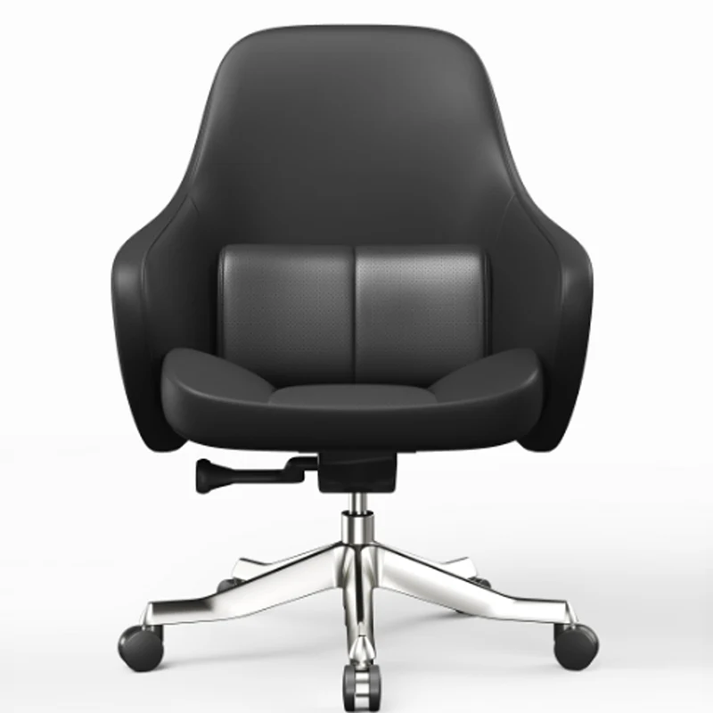 High-End Ergonomic Desk Chair: High-Back Executive Chair - Adjustable Swivel Office Chair For Home Office
