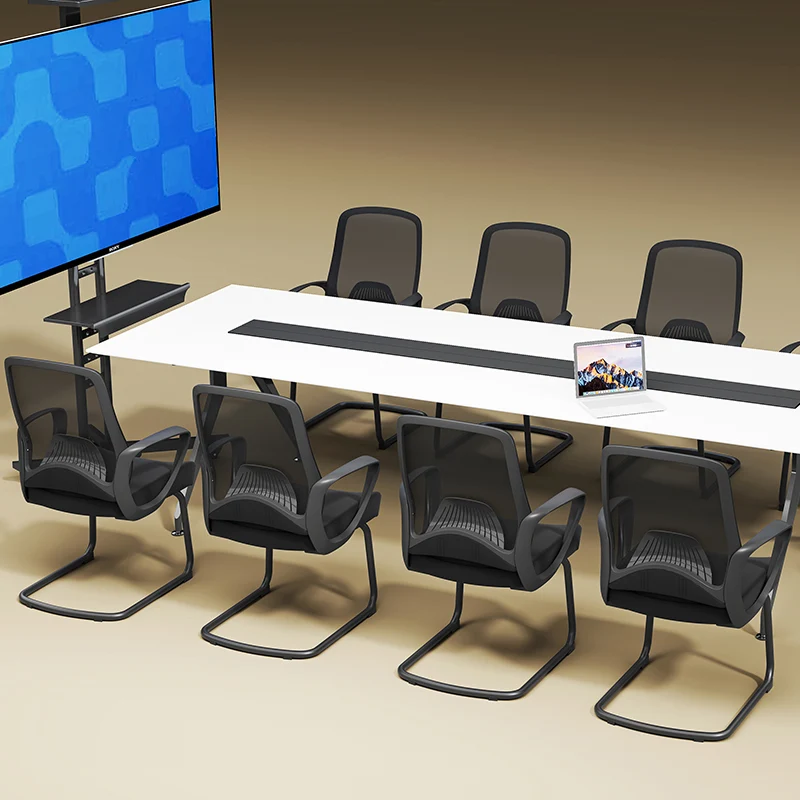 Modern Minimalist Executive Visitor Chair: Black Mesh Desk Chair - Ergonomic Backrest Office Chair For Home Office