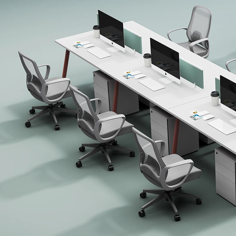 Modern Minimalist Mid-Back Desk Chair: Ergonomic Gaming Chair - Adjustable Headrest & Lumbar Support Swivel Chair For Home Office