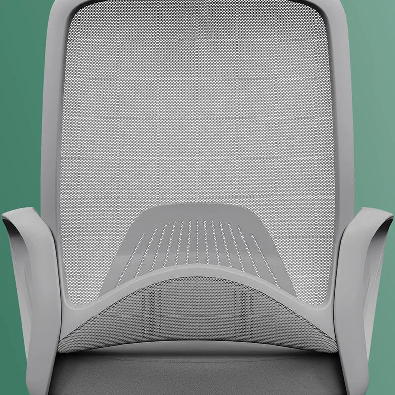 Modern Minimalist Executive Reception Chair: Breathable Mesh Gaming Chair - Ergonomic Swivel Desk Chair For Home Office