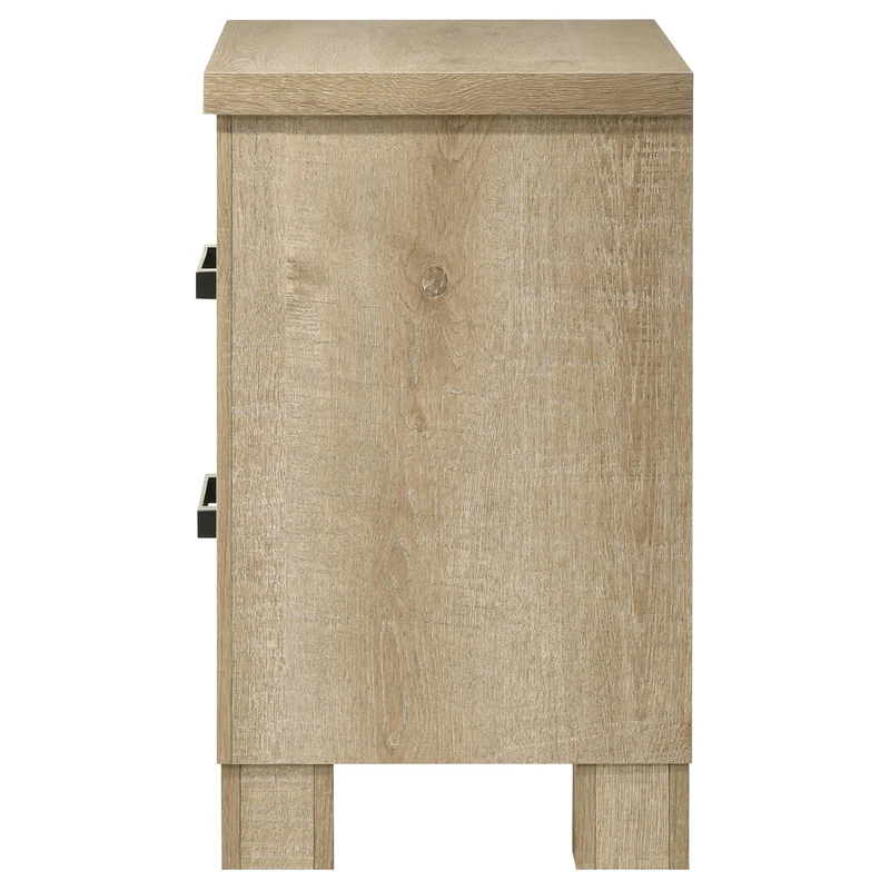 Coaster Furniture Oakglen 225102 2-drawer Nightstand Bedside Table - Weathered Oak