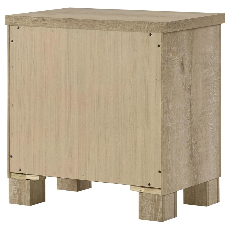 Coaster Furniture Oakglen 225102 2-drawer Nightstand Bedside Table - Weathered Oak