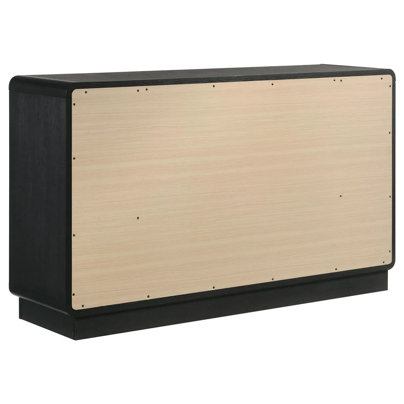 Coaster Furniture Cavelle 223663 6-Drawer Dresser Cabinet - Black