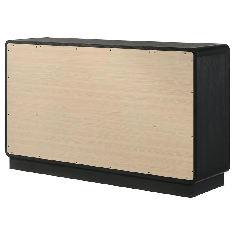 Coaster Furniture Cavelle 223663 6-Drawer Dresser Cabinet - Black