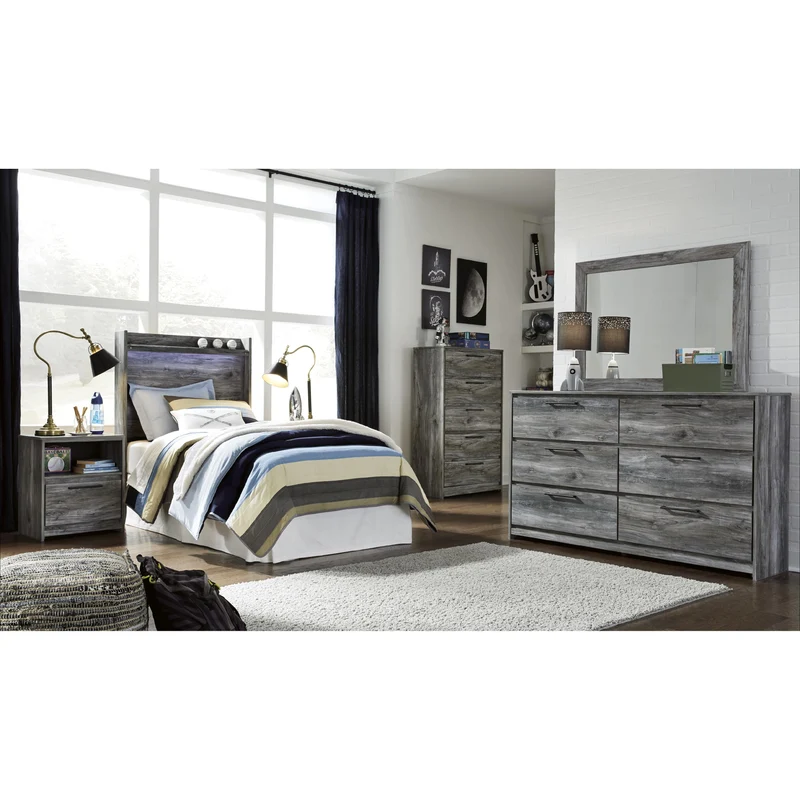 Signature Design by Ashley Baystorm B221B74 5 pc Twin Panel Bedroom Set