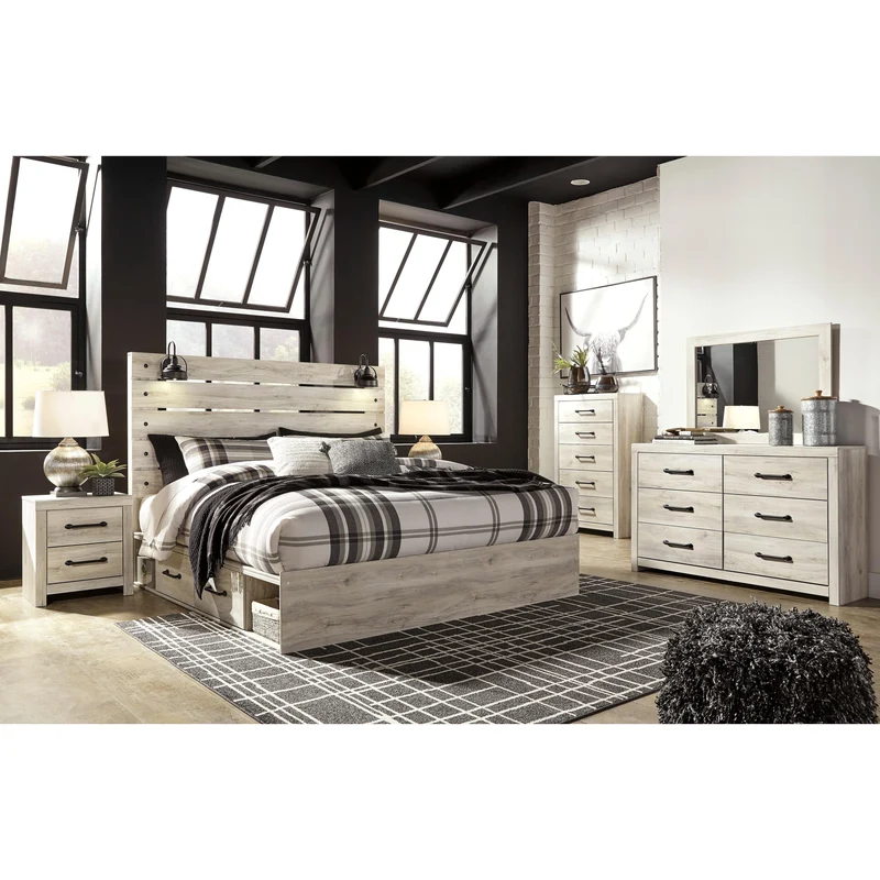 Signature Design by Ashley Cambeck B192B83 8 pc King Storage Panel Bedroom Set