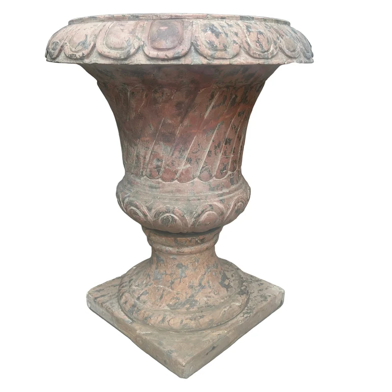 Medium carved marble chalice