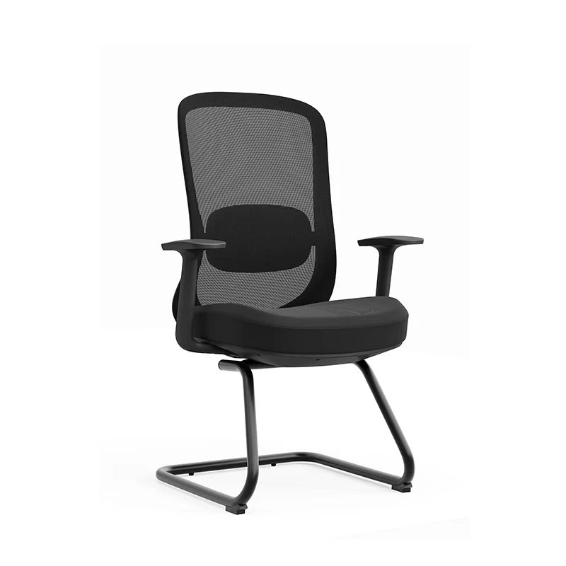 Modern Luxury Executive Desk Chair With Adjustable Lumbar Support - Breathable Mesh & Durable Black Frame Office Chair For Home Office
