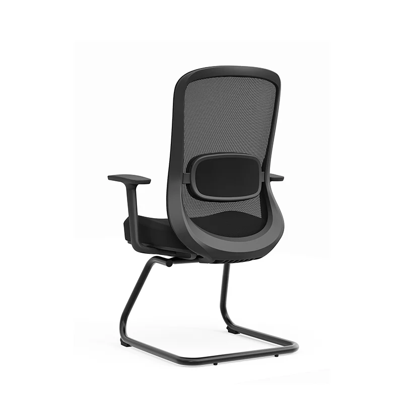 Modern Luxury Executive Desk Chair With Adjustable Lumbar Support - Breathable Mesh & Durable Black Frame Office Chair For Home Office