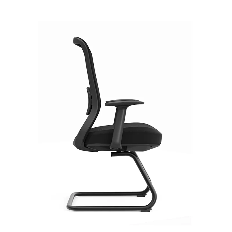Modern Luxury Executive Desk Chair With Adjustable Lumbar Support - Breathable Mesh & Durable Black Frame Office Chair For Home Office