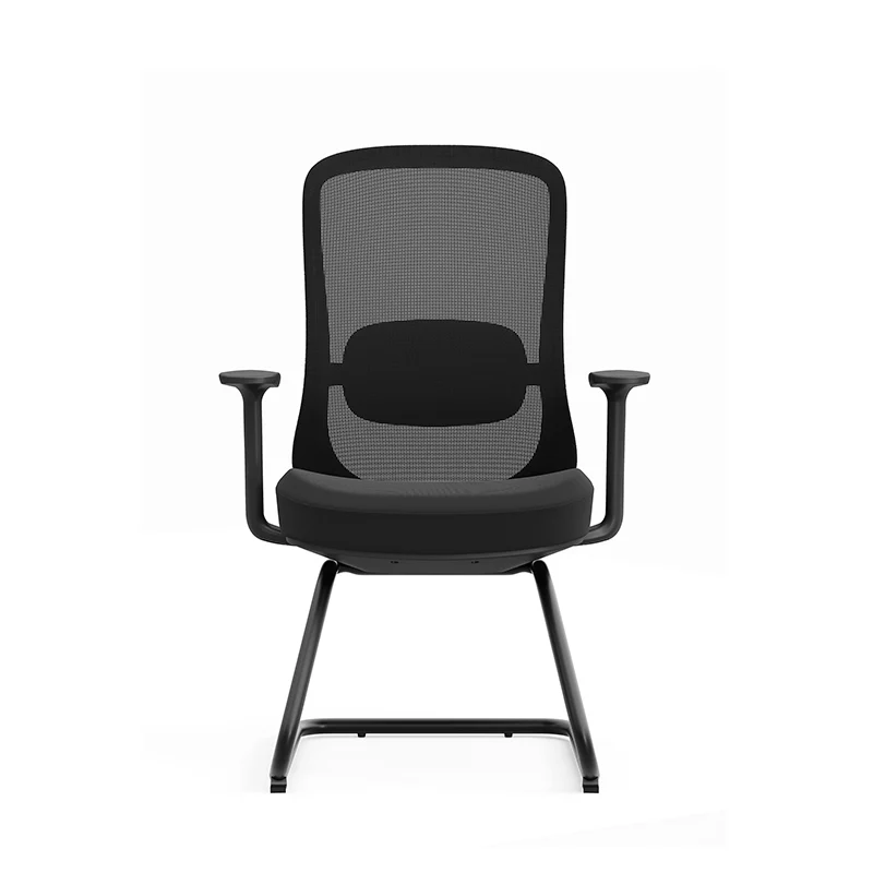 Modern Luxury Executive Desk Chair With Adjustable Lumbar Support - Breathable Mesh & Durable Black Frame Office Chair For Home Office
