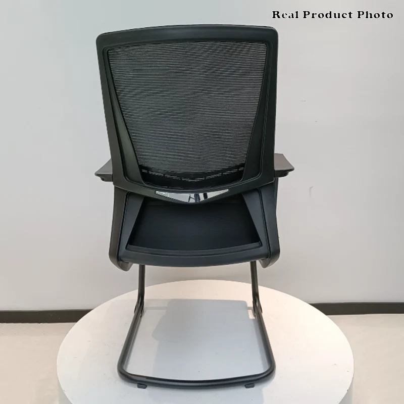 Modern Minimalist Executive Ergonomic Breathable Mesh Office Chair - Durable Matte Black Frame Desk Chair For Home Office