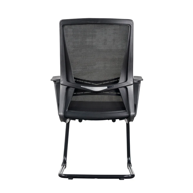 Modern Minimalist Executive Ergonomic Breathable Mesh Office Chair - Durable Matte Black Frame Desk Chair For Home Office