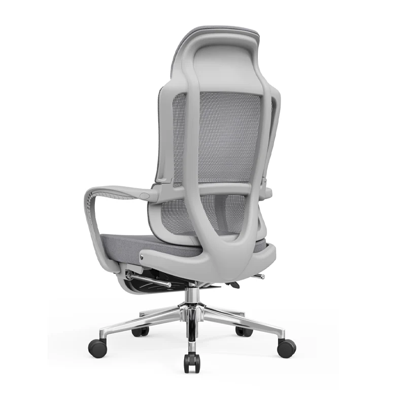Modern Ergonomic Reclining Office Chair With Footrest - Luxury High Back 150° Recline Function Desk Chair For Home Office