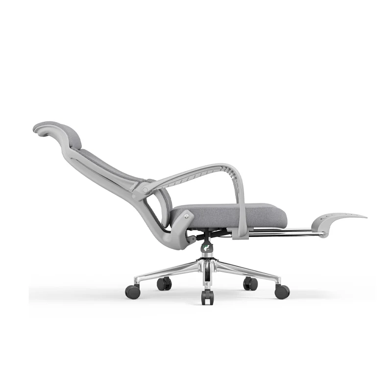 Modern Ergonomic Reclining Office Chair With Footrest - Luxury High Back 150° Recline Function Desk Chair For Home Office