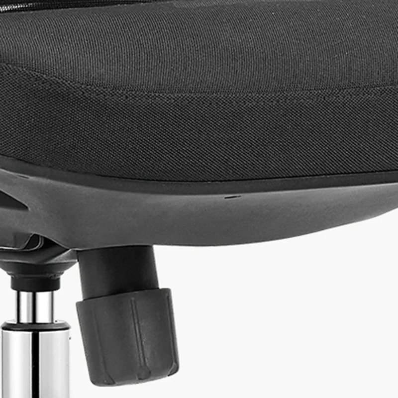 Modern Minimalist High-Back Mesh Desk Chair: Aluminum Alloy Square-Conical Base - Ergonomic Swivel Gaming Chair For Home Office