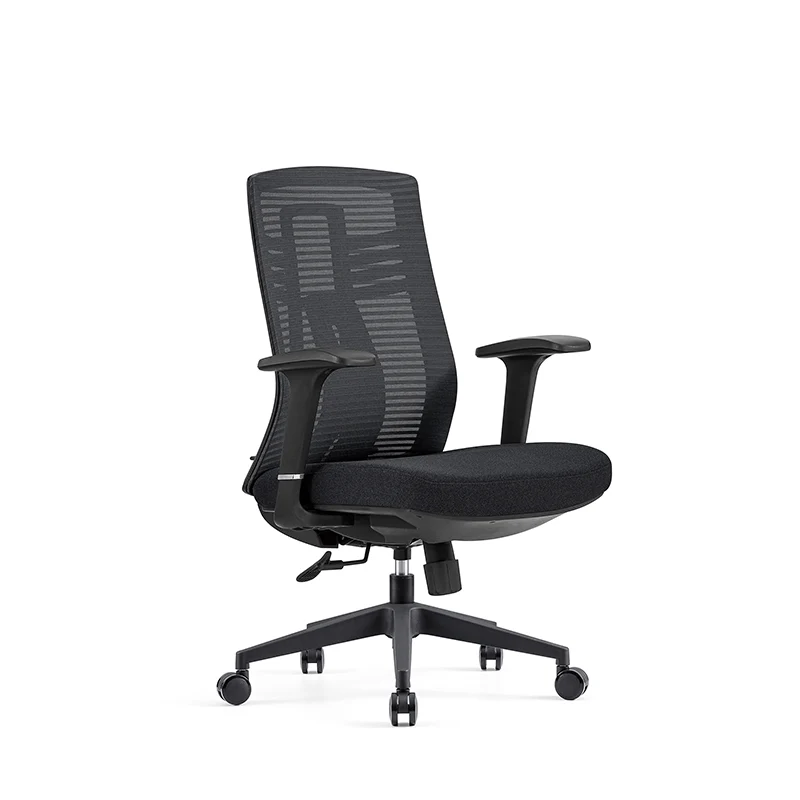 Modern Minimalist Swivel Mesh Desk Chair: Backrest & Armrests - Ergonomic Gaming Chair For Home Office