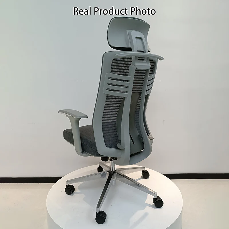 Modern Minimalist Ergonomic High-Back Desk Chair: 4D Armrests - Adjustable Lumbar Support Gaming Chair For Home Office