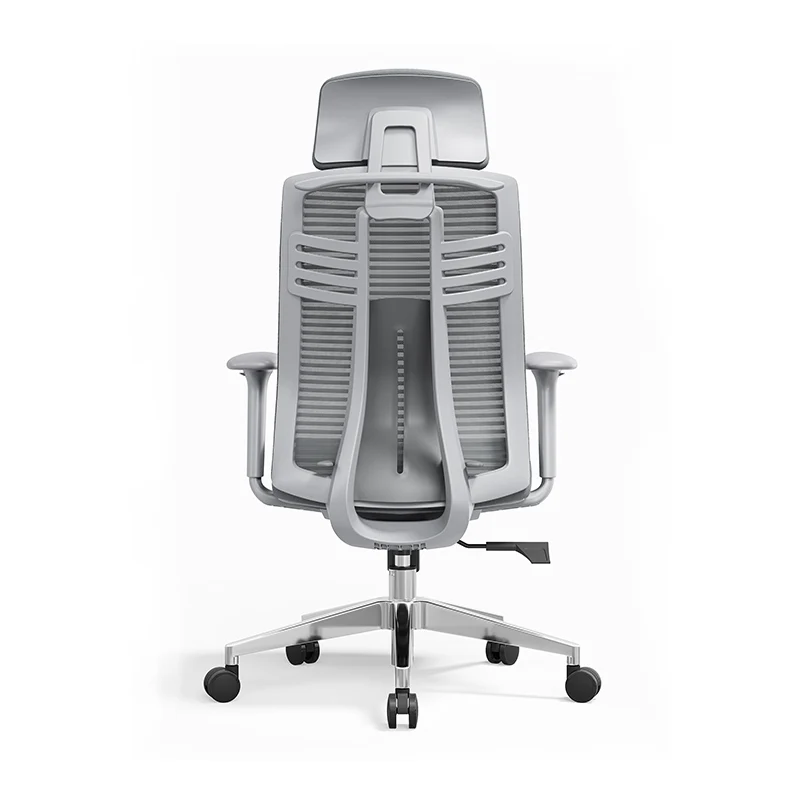 Modern Minimalist Ergonomic High-Back Desk Chair: 4D Armrests - Adjustable Lumbar Support Gaming Chair For Home Office