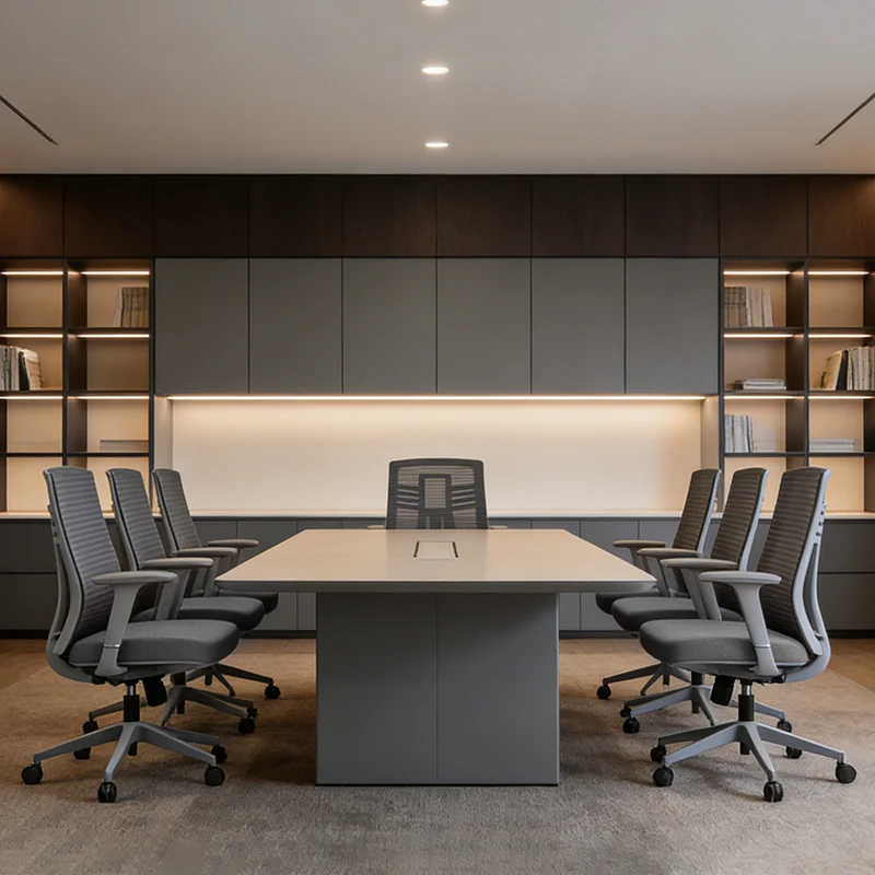 Modern Ergonomic Mid-Back Desk Chair: Breathable Mesh & Lumbar Support - Minimalist Gaming Chair For Home Office