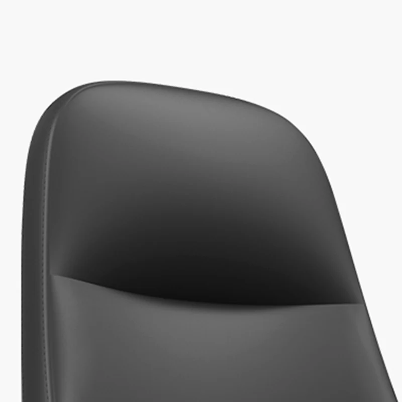 Modern Ergonomic Deluxe Executive Desk Chair: Silicone-Coated Faux Leather - Minimalist Office Chair For Home Office