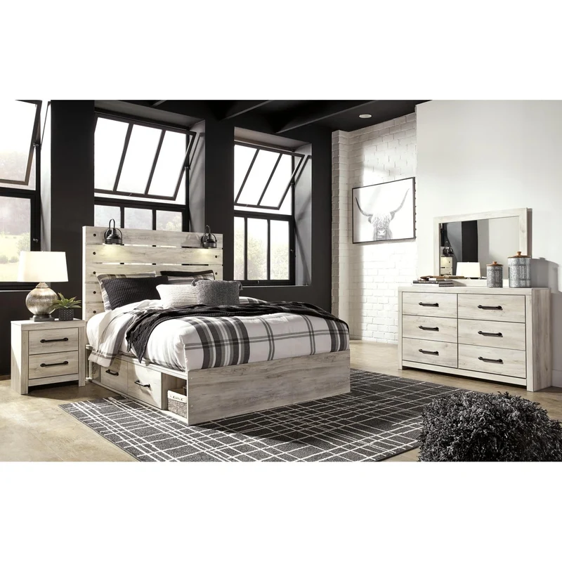 Signature Design by Ashley Cambeck B192B71 7 pc Queen Panel Bedroom Set