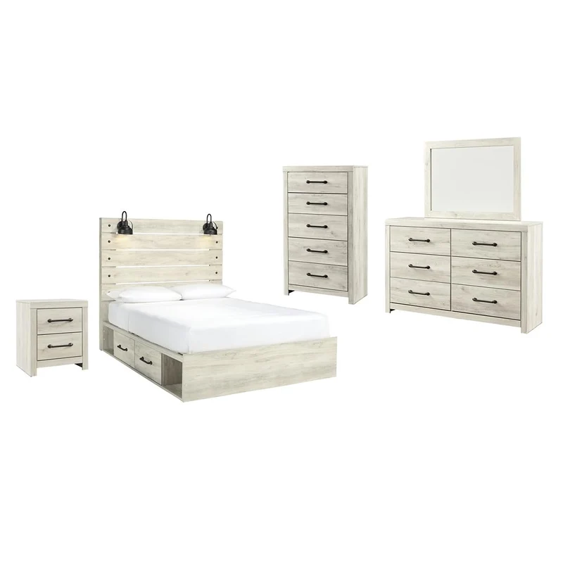 Signature Design by Ashley Cambeck B192B60 7 pc Queen Panel Bedroom Set