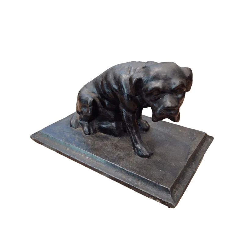 Bronze figure 'Mastiff puppy'