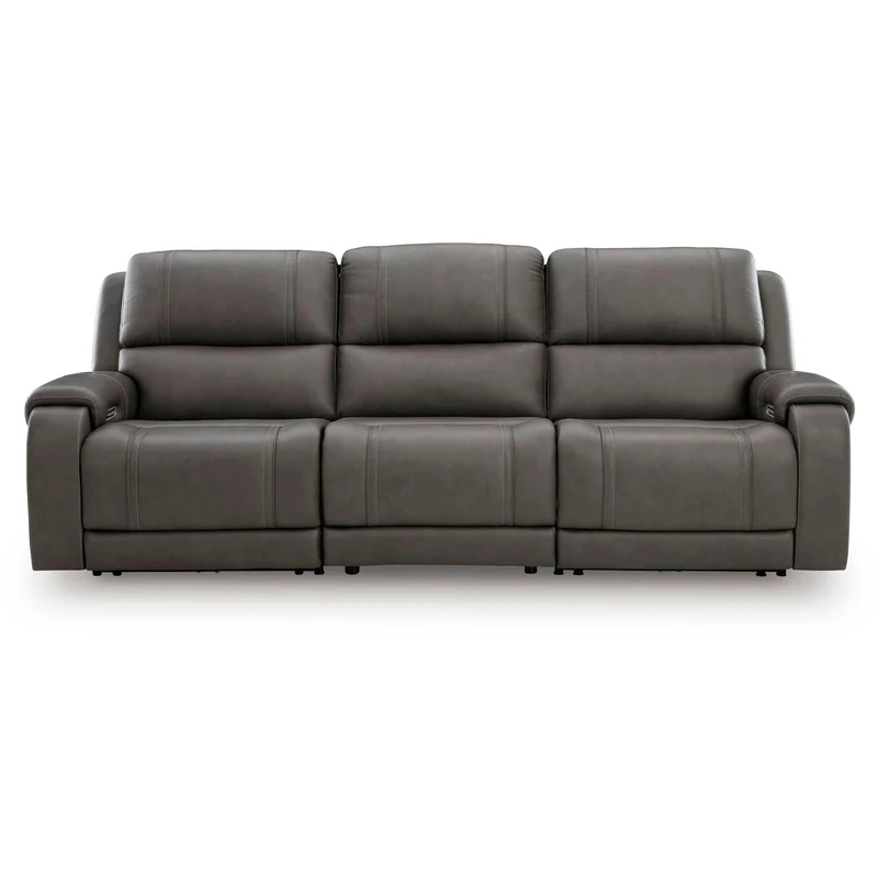 Signature Design by Ashley 5Z - Pittson PCU12600S3 3 pc Power Sectional Reclining Sofa