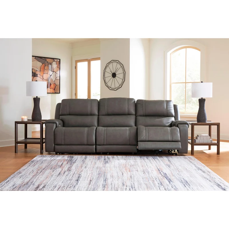 Signature Design by Ashley 5Z - Pittson PCU12600S3 3 pc Power Sectional Reclining Sofa