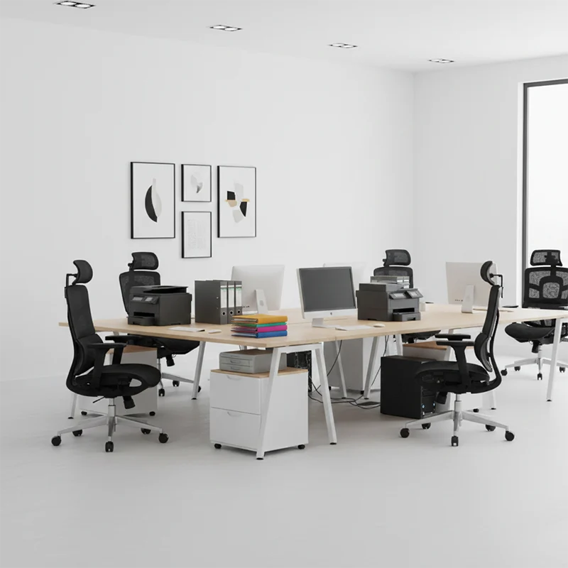 Modern Minimalist High Back Premium Ergonomic Office Chair - 3D Headrest Adjustable Lumbar Support Desk Chair For Home Office