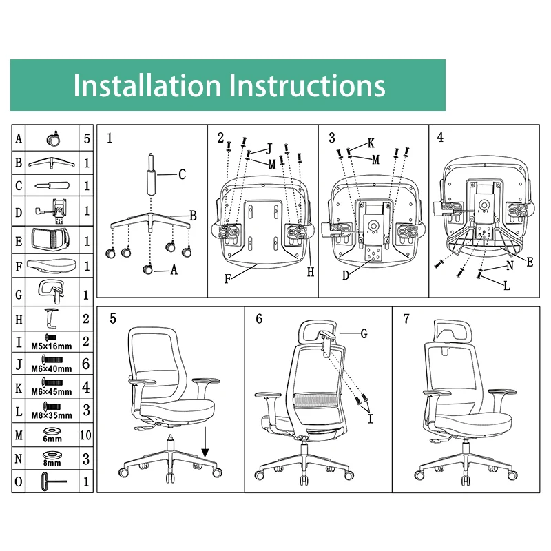 Modern Minimalist Ergonomic Desk Chair - High-Back Mesh Gaming Chair: Adjustable Headrest And Armrest For Home Office