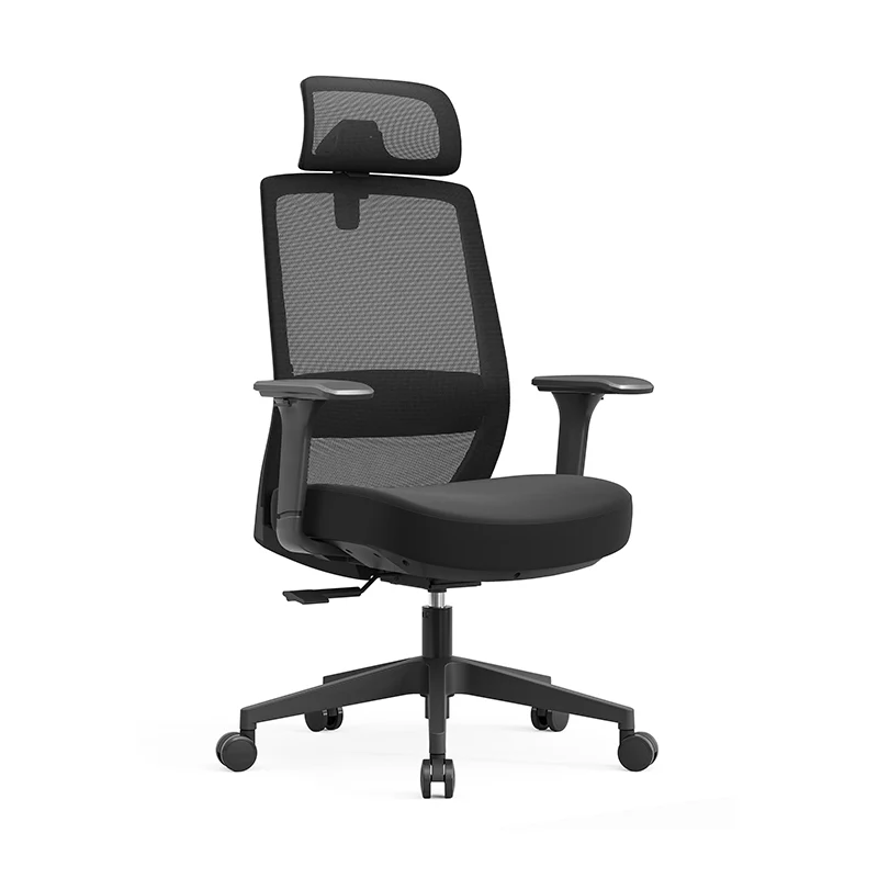 Modern Minimalist Ergonomic Desk Chair - High-Back Mesh Gaming Chair: Adjustable Headrest And Armrest For Home Office